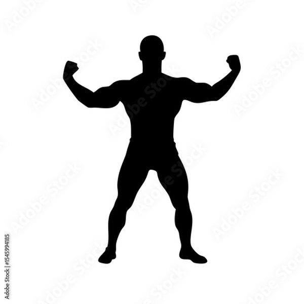 Obraz Bodybuilder: The Art of Strength and Dedication