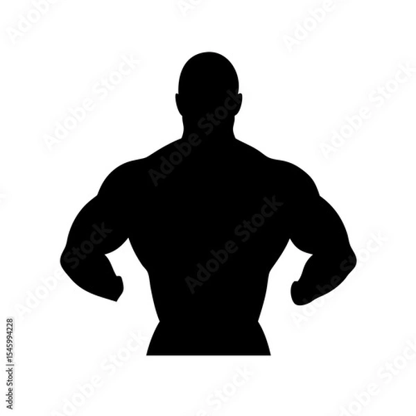 Obraz Bodybuilder: The Art of Strength and Dedication