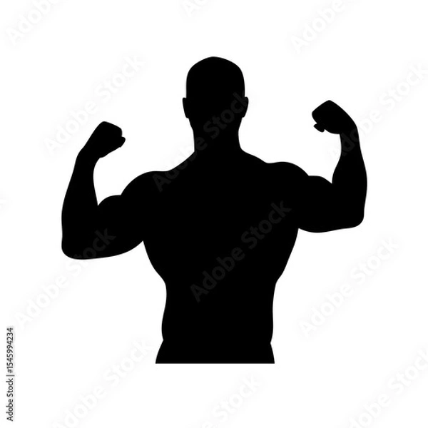 Obraz Bodybuilder: The Art of Strength and Dedication