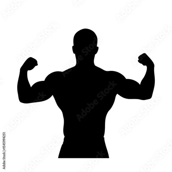 Obraz Bodybuilder: The Art of Strength and Dedication