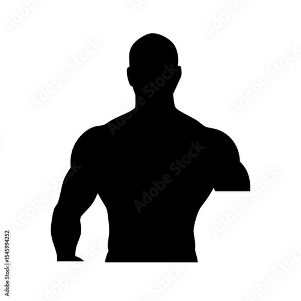 Obraz Bodybuilder: The Art of Strength and Dedication