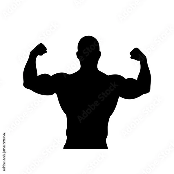 Obraz Bodybuilder: The Art of Strength and Dedication