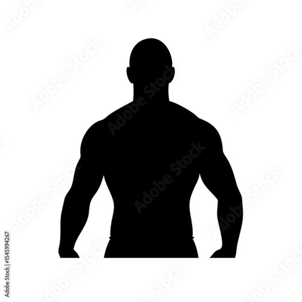 Obraz Bodybuilder: The Art of Strength and Dedication