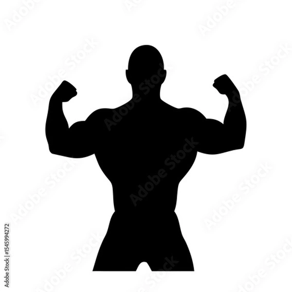 Obraz Bodybuilder: The Art of Strength and Dedication