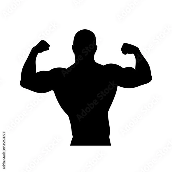Obraz Bodybuilder: The Art of Strength and Dedication