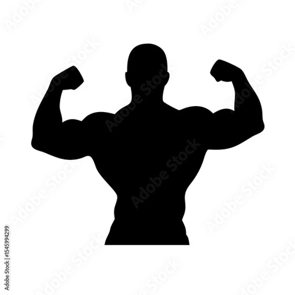 Obraz Bodybuilder: The Art of Strength and Dedication