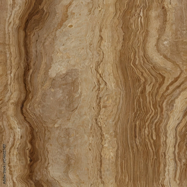 Fototapeta Rich layered onyx texture with flowing lines. Warm brown tones enhance natural beauty. Ideal for luxurious design applications. Perfect for elegant decor and sophisticated aesthetics.