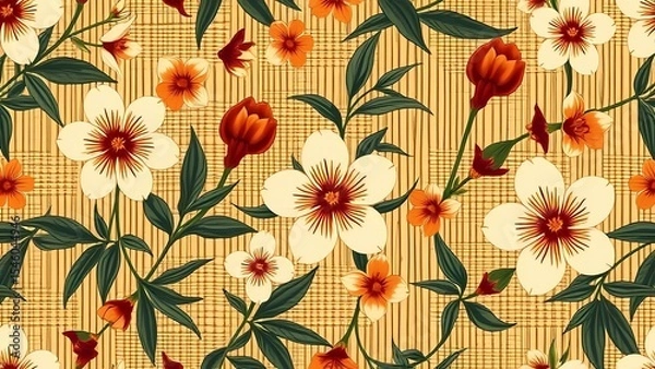 Obraz seamless floral pattern