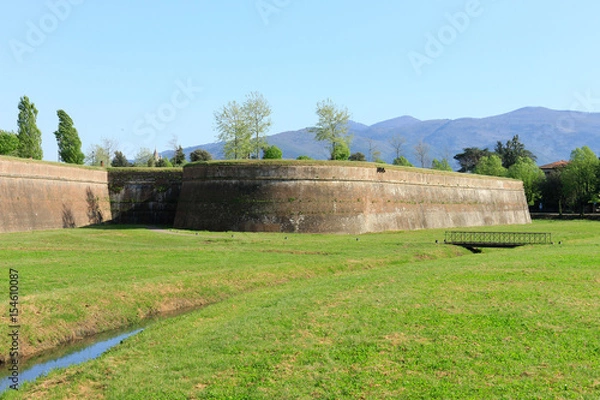 Obraz Lucca's city walls