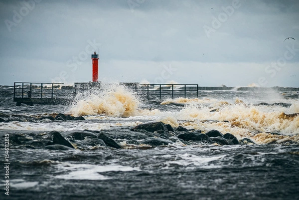 Obraz lighthouse in the sea