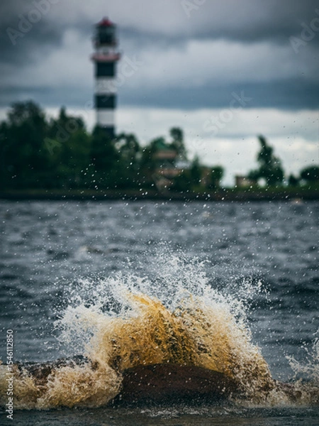 Obraz lighthouse on the shore