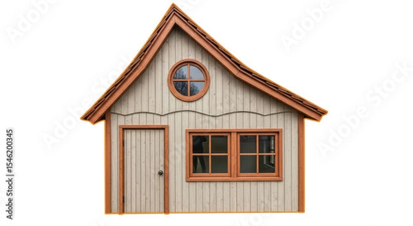 Fototapeta Isolated Small House