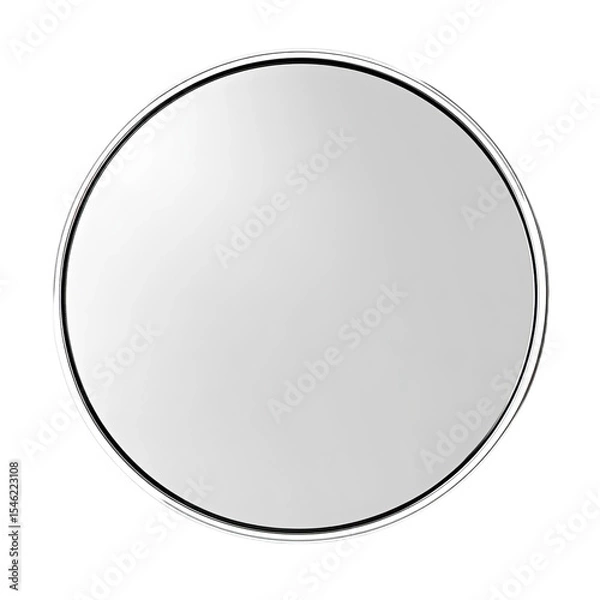 Obraz blank white blank badge