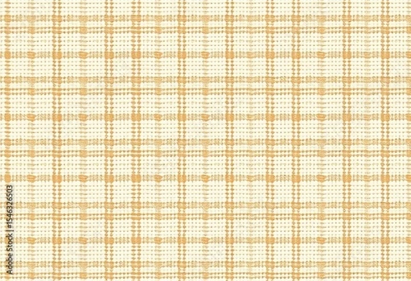 Obraz Subtle beige and cream cross-check pattern, seamless textile texture, backdrop, pattern