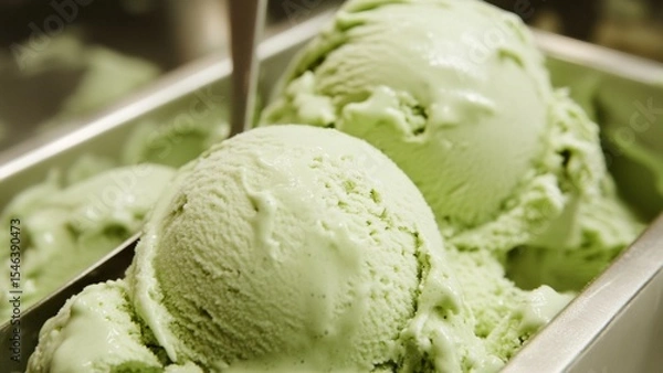 Obraz strawberry ice cream