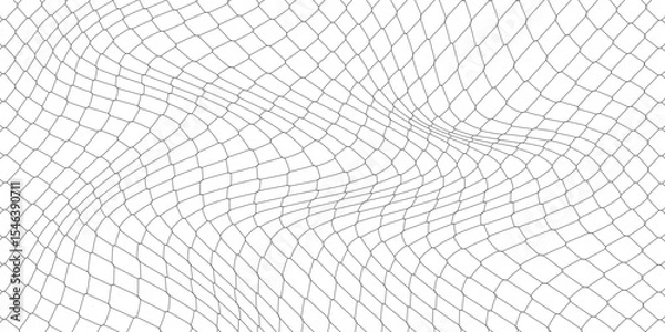 Fototapeta Mesh texture for fishing nets. Seamless pattern for sportswear or soccer goal, volleyball net, basketball hoop, hockey, athletics. Abstract net background for sports