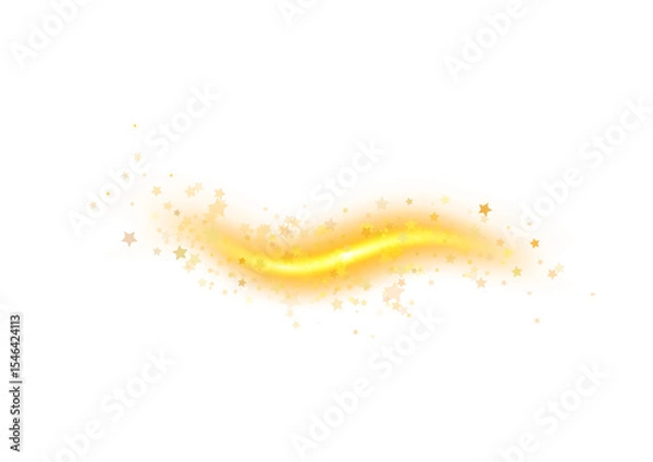 Fototapeta png background design with vibrant sparkle glow light motion swirl twirl shimmer element transparent black flash gold. yellow particle lens png