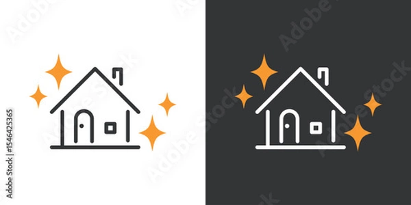 Obraz 新築の家アイコン