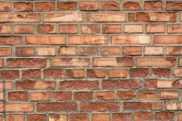 Fototapeta Red brick wall 9