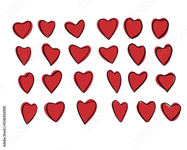 Obraz heart vector