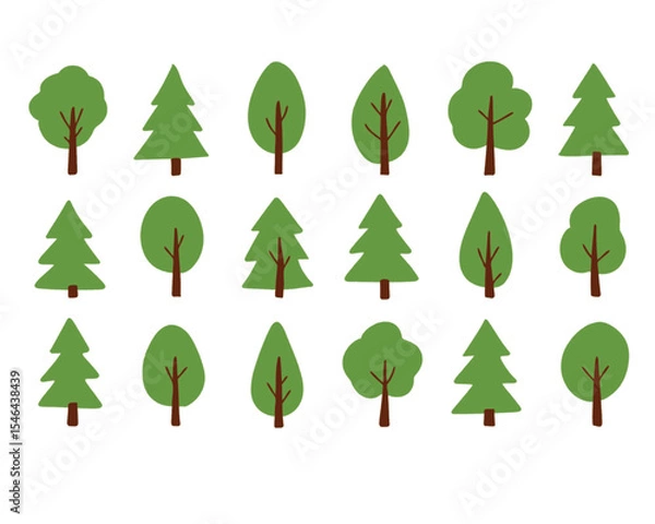 Obraz tree vector