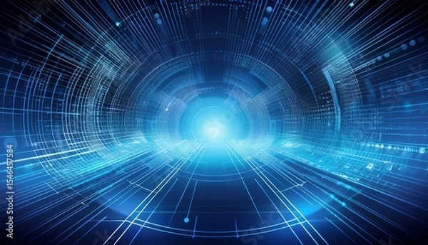 Fototapeta abstract digital technology background