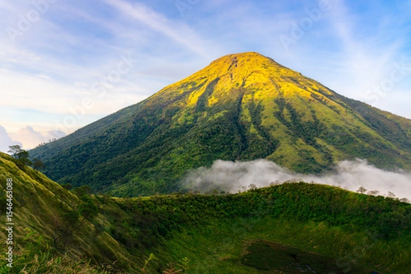 Obraz mountain landscape with clouds