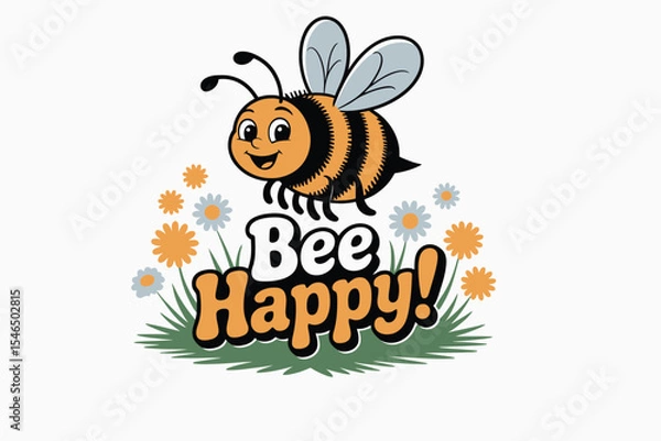 Fototapeta bee and flower