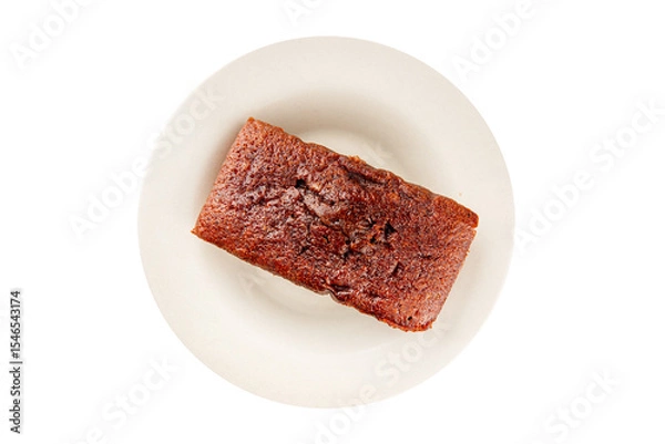 Obraz Financier biscuit chocolate cookie sweet dessert fresh delicious gourmet food background on the table rustic food top view copy space