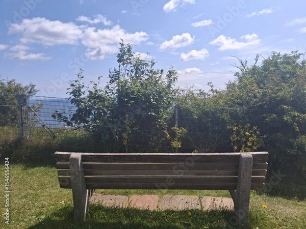 Obraz Bench with no view