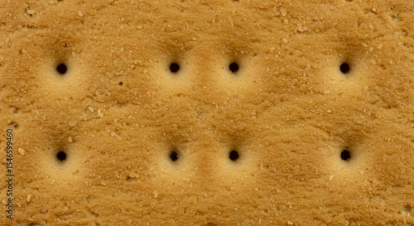 Obraz Close-up of a Graham Cracker's Texture
