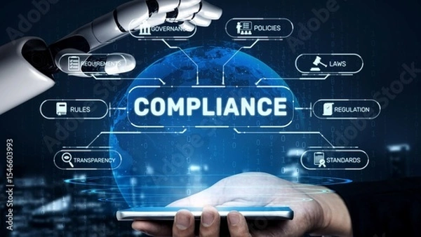 Obraz Compliance ensures alignment with standards, laws, and policies. A strong compliance system helps enforce regulation, protect organizations, and improve global compliance transparency. Muxer