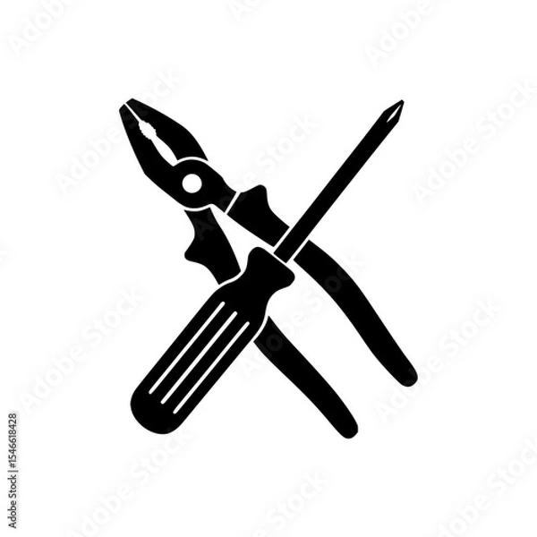 Fototapeta Tool box or setting icon