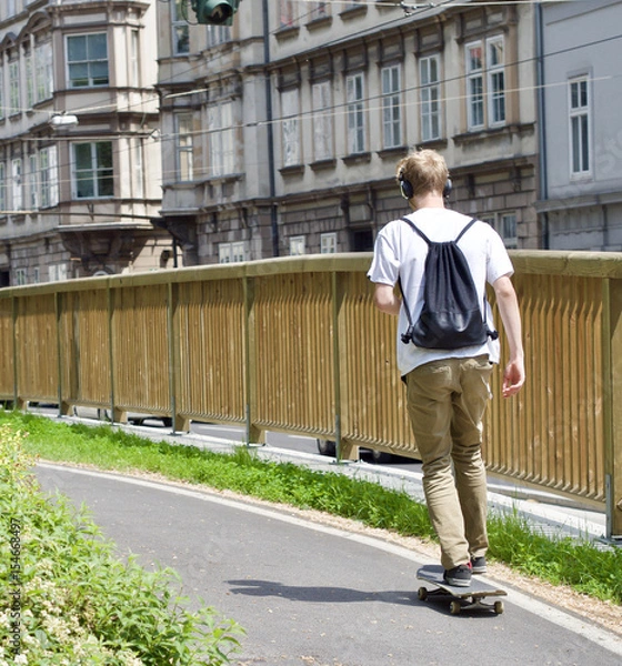 Fototapeta Skateboarden