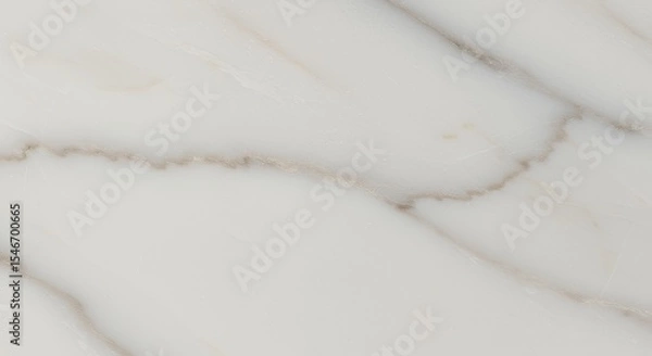 Fototapeta Elegant White Marble Texture: A Luxurious Stone Background