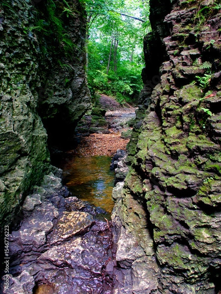 Obraz Bourbonnais Geologic Area Nature Preserve in Illinois