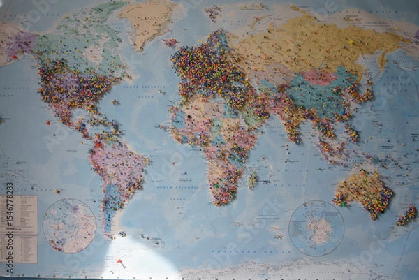 Obraz Visitors from anywhere