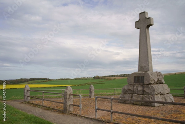 Obraz Scotland battlefield