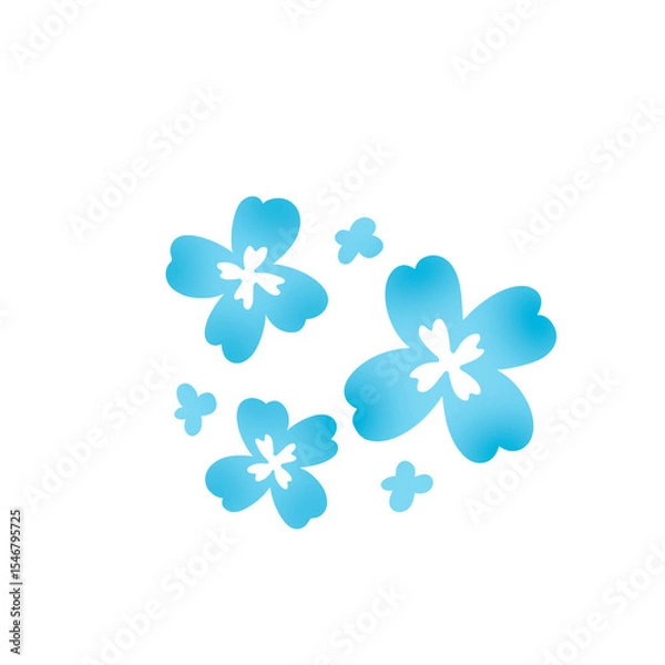 Fototapeta Blue flower