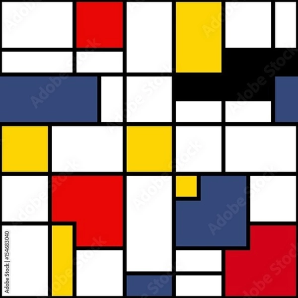 Obraz Geometryczny wzór streszczenie. Wektor.
