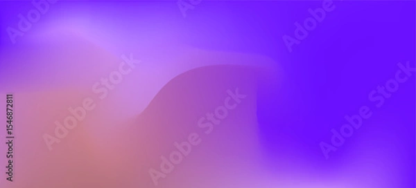 Fototapeta Intense abstract vector background in neon violet and deep purple with flowing mesh forms. A bold, modern, and high-energy visual style for fluid graphic design, liquid banner, 3d cover