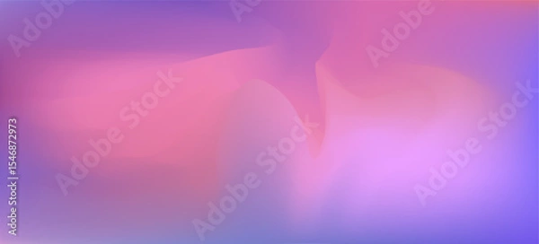 Fototapeta Gentle abstract vector background with soft plum, pink rose, and muted lilac tones. Warm and elegant flowing design with subtle gradients for fluid graphic design, liquid banner, 3d poster