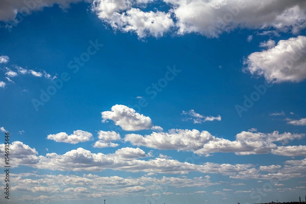 Obraz Cielo azul y nubes