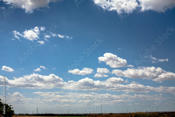 Obraz Cielo azul y nubes