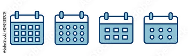 Fototapeta calendar icon vector isolated on white background. Calender symbol. Calendar vector icon. Deadline. Date. Time