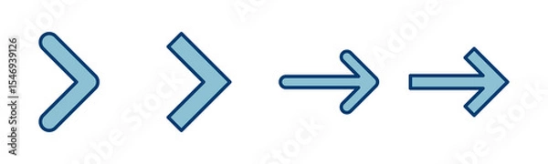 Fototapeta Arrow icon vector isolated on white background. Arrow symbol. Arrow vector icon