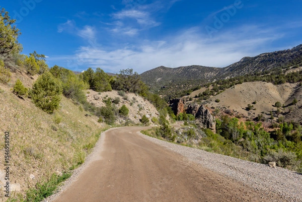 Obraz "Deep Creek Road"