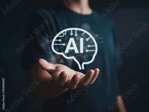 Fototapeta Unlocking the Power of AI How Artificial Intelligence is Transforming Our World and Shaping the Future