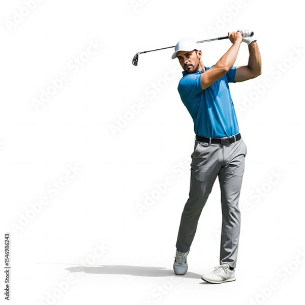 Obraz Professional Golfer in Motion