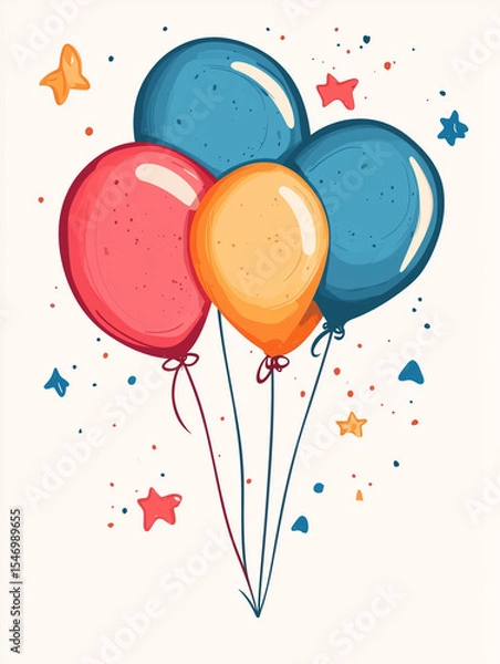 Fototapeta Greeting and Postcard